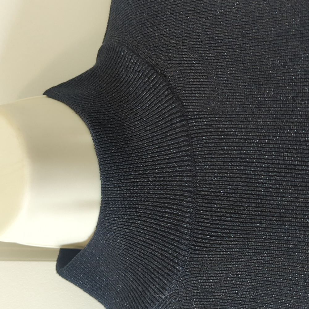 EUC Coldwater Creek Mock Neck Sleeveless Top - Picture 3 of 7